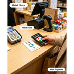 100Pcs Black Premium Wear‑Resistant Matte Finish Reusable Google Review Tap NFC Card Programmable NFC Tap Card User‑Friendly