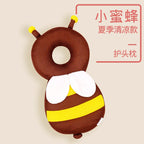 Cute Cartoon Baby Head Back Protector Kids Safe Protect Pillows Learn Walk Head Protector Cushion Anti Fall Backward Cap Carry